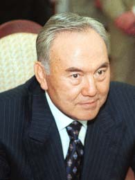 Prezydent Republiki Kazachstanu Nursułtan Nazarbajew
