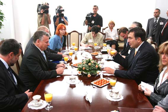 Wizyta prezydenta Gruzji