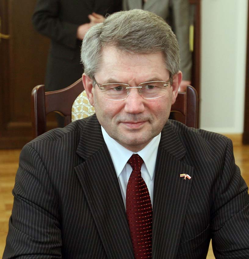 Viktoras Muntianas przewodniczący Sejmu Republiki Litewskiej